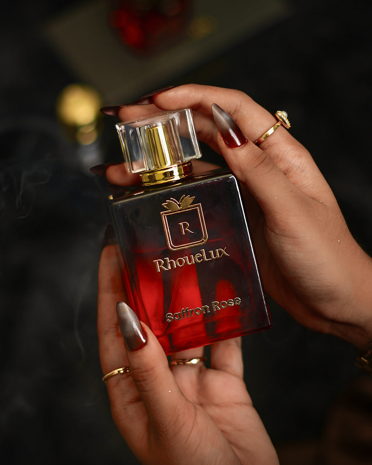 Saffron Rose Perfume – Long-Lasting Luxury Floral Fragrance -Extrait de Parfum - 100 ML