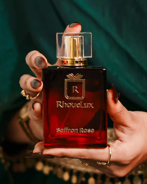 Saffron Rose Perfume – Long-Lasting Luxury Floral Fragrance -Extrait de Parfum - 100 ML